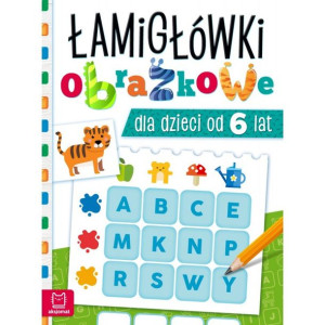 AKSJ 30409 łamigłówki obrazkowe dla dzieci od 6 lat