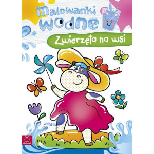 AKSJ 30447 malowanki wodne. Zwierzęta na wsi