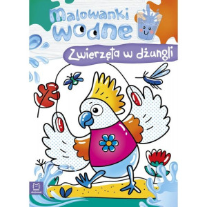 AKSJ 30478 malowanki wodne. Zwierzęta w dżungli.