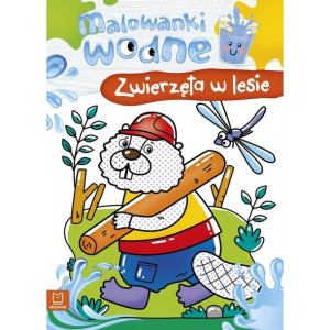 AKSJ 30454 malowanki wodne. Zwierzęta w lesie.