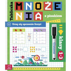 AKSJ 30782 tabliczka mnożenia. Uczę się sprawnie liczyć. Klasy I-III