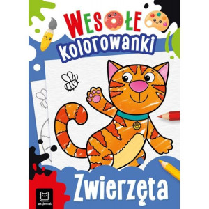 AKSJ 30928 zwierzęta. Wesołe kolorowanki.
