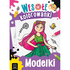 AKSJ 30959 modelki. Wesołe kolorowanki.