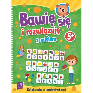 AKSJ 31383 bawię się i rozwiązuje z misiem 5+