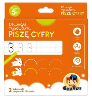 Czu 501355 dłuuugie rysowanki piszę cyfry