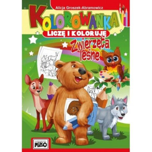 Niko Kolorowanka Zwierzęta Leśne 31681