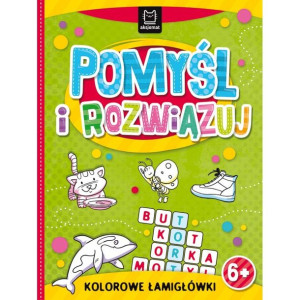 AKSJ 31437 pomyśl i rozwiązuj. Kolorowe łamigłówki.