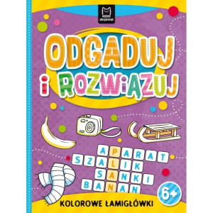 AKSJ odgaduj i rozwiązuj. Kolorowe łamigłówki.