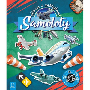 AKSJ 31604 samoloty album z naklejkami