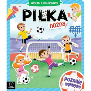 AKSJ 31642 piłka nożna album z naklejkami