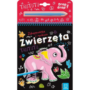 AKSJ 31734 zwierzęta zdrapywanka