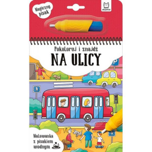 AKSJ 31758 pokoloruj i znajdź na ulicy