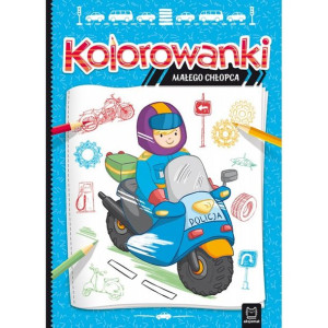 AKSJ 32700 kolorowanki małego chłopca