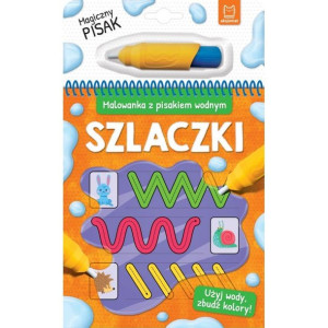 AKSJ malowanka z pisakiem wodnym szlaczki 69137