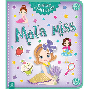 AKSJ mała miss książeczka z naklejkami 65467