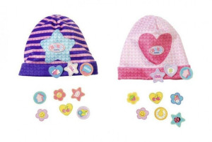 Zapf 825440 Baby Born Czapeczka Z Przypinkami