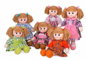 Globo 37706 Lalka Szmacianka 50cm