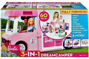Kamper Barbie Ghl93 Kamper 3 W 1 Mattel