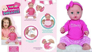 Lalka Bobasek Newborn 23445 Norimpex