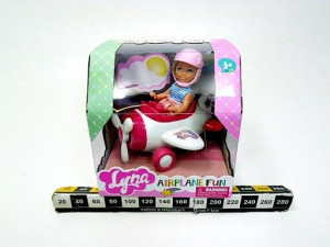 Lalka Lyna airplane fun 30396 Hipo