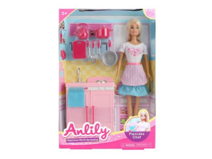 Lalka Anlily 7132598/98080 w kuchni