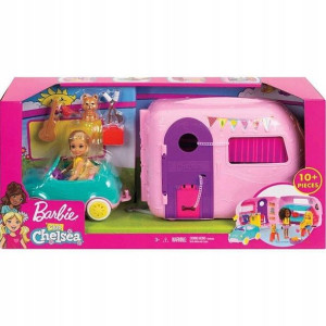Barbie FXG90 przyczepa kempingowa