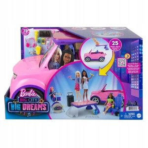 Barbie GYJ25 samochód koncertowa scena