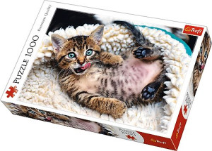 Puzzle Trefl 1000 10448 Wesoły Kotek
