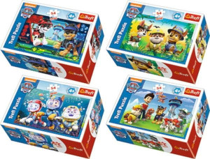 Puzzle Trefl 54 Mini 54163 Psi Patrol Psia Misja