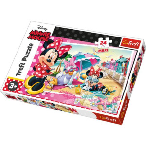 Puzzle Trefl 24 Maxi 14292 Wakacje Minnie