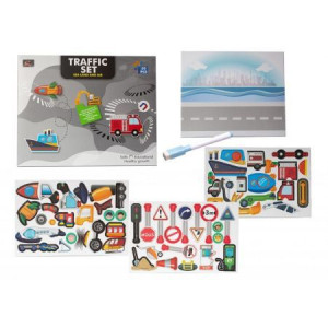 Askato Puzzle Magnetyczne Pojazdy 10707