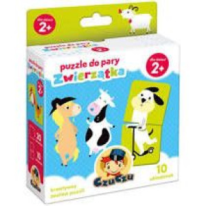 Czu 490685 puzzle do pary zwierzątka