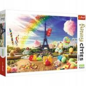 Puzzle trefl 1000 10597 słodki Paryż