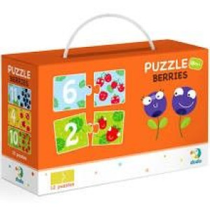 TM 300116 puzzle jagódki 12x 2 elementy 40172