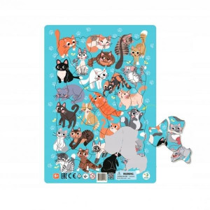 TM 300180 puzzle ramka koty 41476