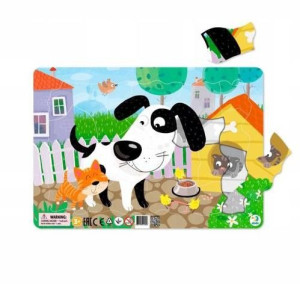 TM 300182 puzzle ramka szczeniaki 41506