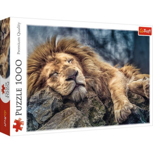 Puzzle Trefl 1000 10447 śpiący lew