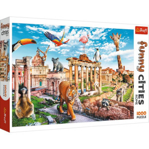 Puzzle Trefl 1000 10600 dziki Rzym