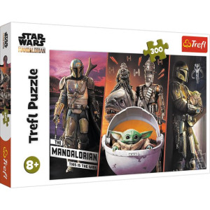 Puzzle Trefl 300 23002 tajemniczy Baby Yoda