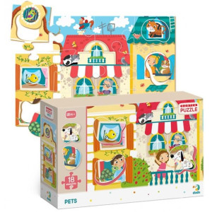 Tm Dop300160 Puzzle Sorter Zwierzęta Domowe 41148