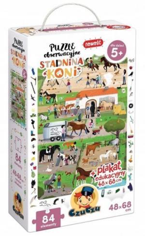 Czu 491255 puzzle stadnina koni