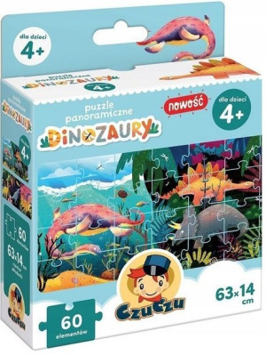 Czu 491309 puzzle panoramiczne dinozaury