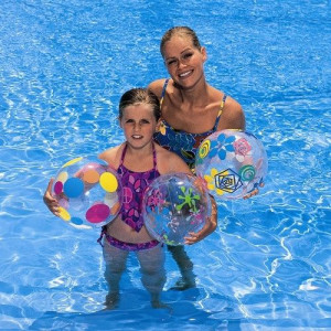Piłka Plażowa 51cm 31036 Kolorowa