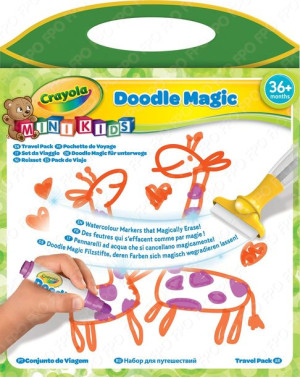 Crayola 81-1963 Doodle Magic Podróżna Mata Ścieralna
