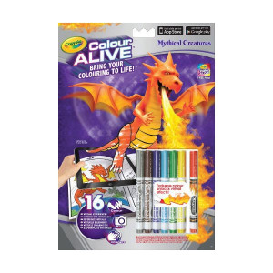 Crayola 1051 Colour Alive Baśniowe Stwory
