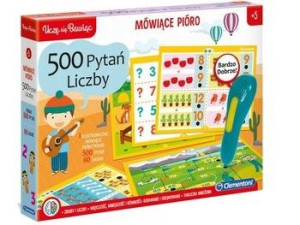 Clementoni 50649 Mówiące Pióro 500 Pytań