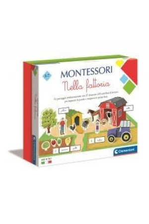 Clementoni 50693 montessori na farmie