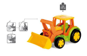 Wader 66005 Gigant Traktor-spychacz