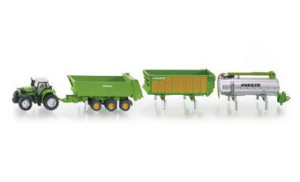 Siku 1848 Traktor Z Naczepą