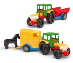 Wader 35001 Traktor Z Przyczepą